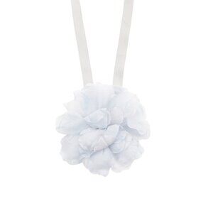 LELE SADOUGHI Blue Magnolia Flower Choker And Brooch